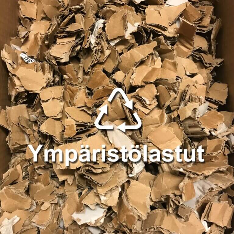 Pahvisilppuri ympäristölastuille